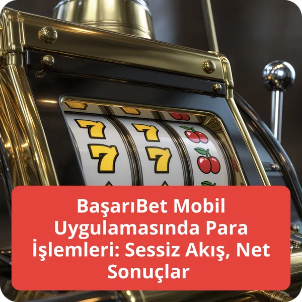 BaşarıBet Mobil Uygulamasında Para İşlemleri: Sessiz Akış, Net Sonuçlar